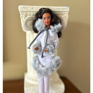 1990 Eskimo Barbie from Dolls of the World collection.